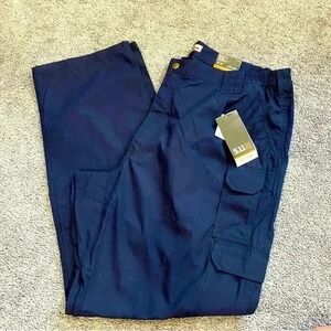 NEW Men's 5.11‎ Tactical Taclite Pro Pants 724 Relaxed Fit Pants Dark Navy 42x34